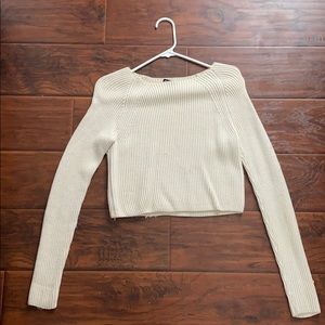 Club Monaco Wool Crop Top